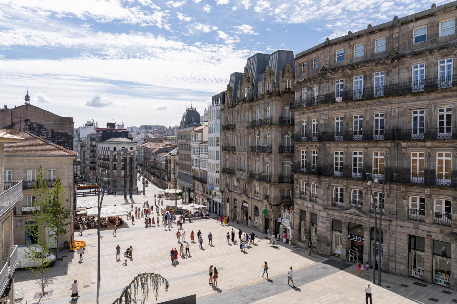 Hotel Alda Puerta Del Sol Comarca de Comarca de Vigo Buitenkant foto